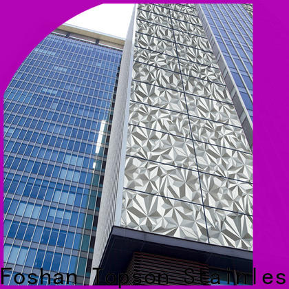 Topson external interior metal wall cladding company for lift
