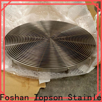 Topson cutting galvanised steel grating price Supply for hotel
