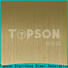 Topson finish stainless sheet sizes for elevator for escalator decoration