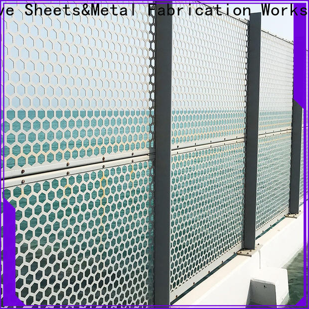 Topson elegant outdoor metal screens export for curtail wall