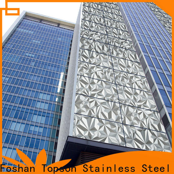 Topson Top building cladding company for lift