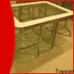 Topson high-quality patio furniture metal table oem for outdoor