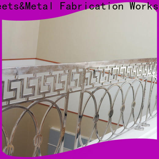 Topson good looking interior metal railing systems factory for mall