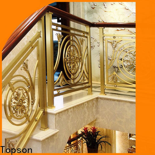 Topson handrail stainless handrail components manufacturers for mall