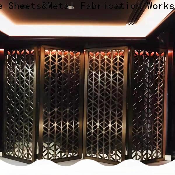 Latest architectural metalwork steel Suppliers fpr exterior wall