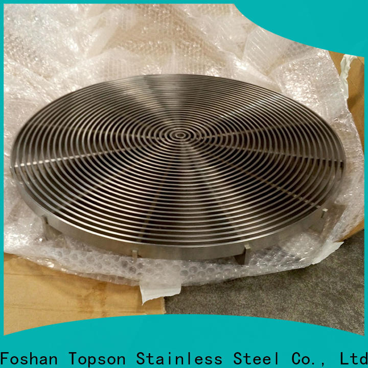 Topson high-quality metal mesh decking Supply for apartment