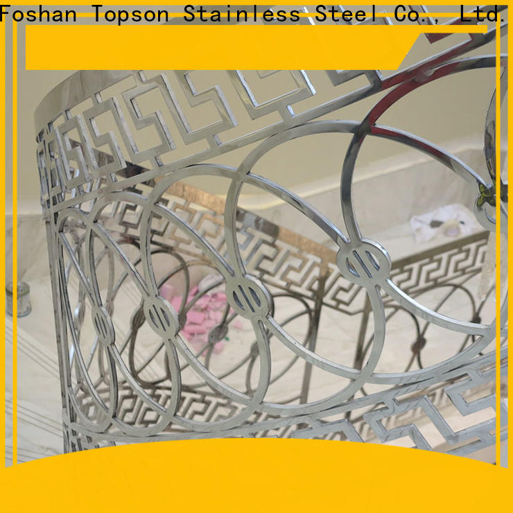 Topson railings stainless steel wall rail Supply for tower