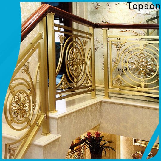 Topson High-quality stainless steel and glass balcony railings company for mall