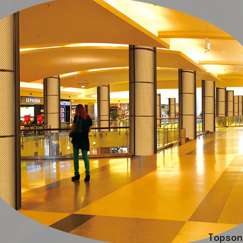Topson high reputation steel cladding prices Supply for shopping mall