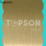 Topson good-looking decorative stainless steel sheet suppliers for business for handrail