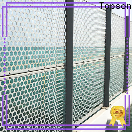 Topson New outdoor decorative metal privacy screens for business for building faced