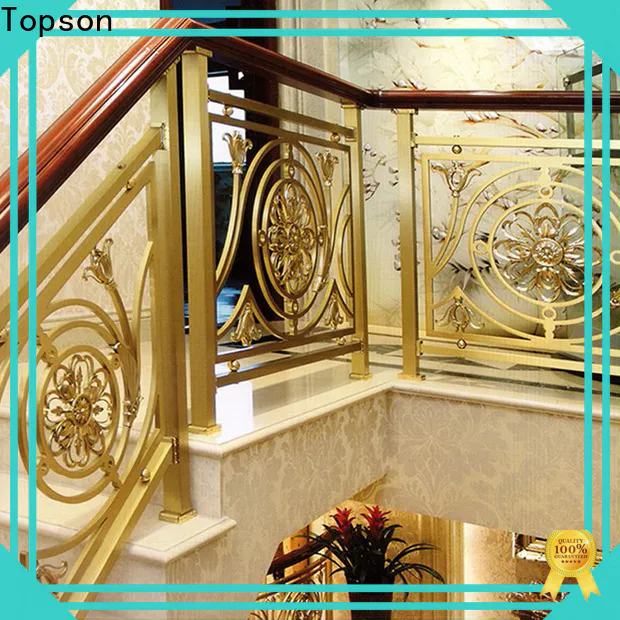 Topson reliable stainless steel garden railings factory for building