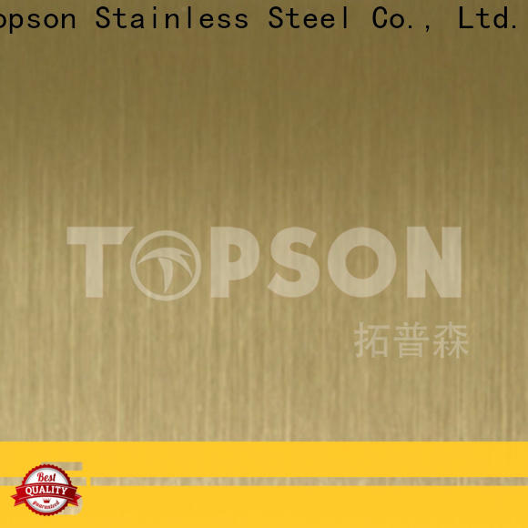 Topson stainless steel sheet metal for sale for business for interior wall decoration