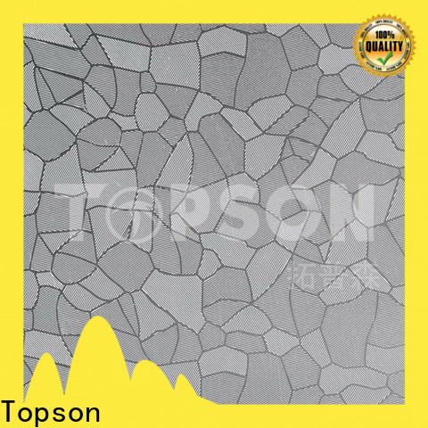 Topson bead decorative stainless steel sheet metal factory for interior wall decoration