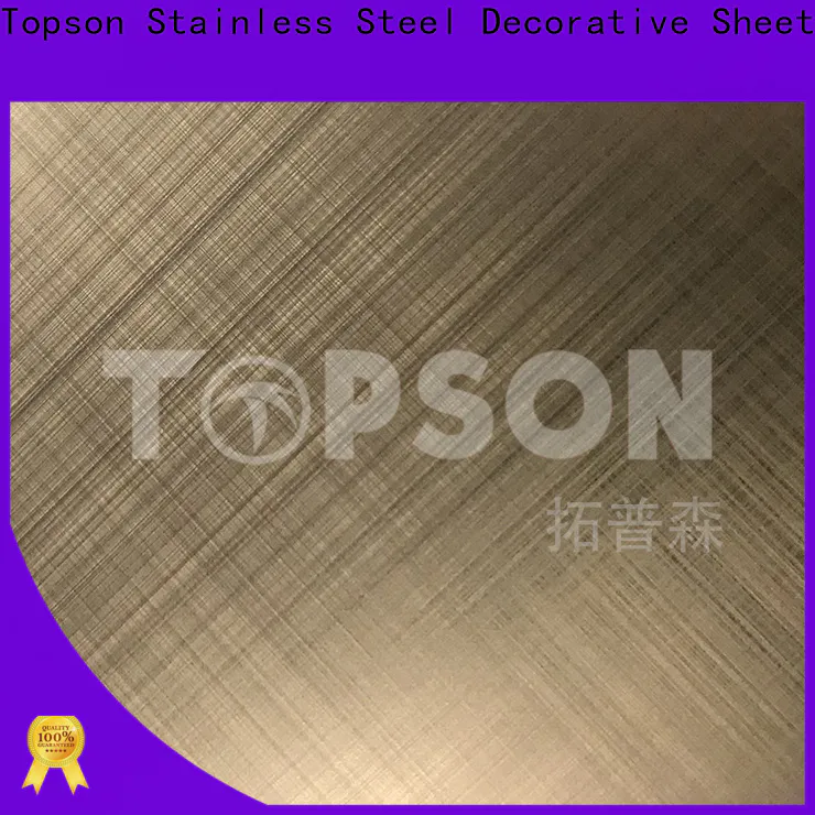 widely used textured stainless sheet etching manufacturers for handrail