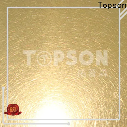 Topson Best stainless steel diamond pattern sheets manufacturers for floor