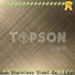 Topson decorative black stainless sheet China for handrail