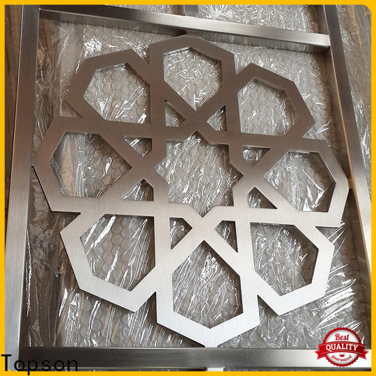 Topson Best carved window screen from china for curtail wall