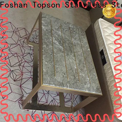 Topson kitchen furniture with metal oem for hotel lobby decoration
