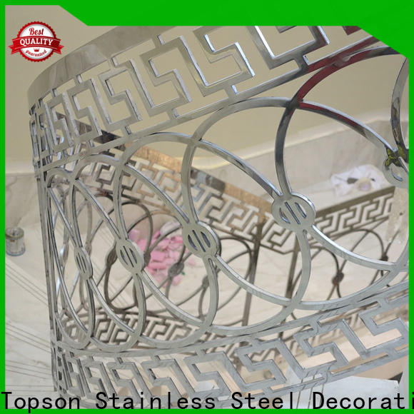 Topson handrailstainless stainless steel verandah railings for mall