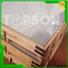 Topson metal stainless steel brushed finish types for interior wall decoration