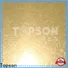 Topson etching stainless steel embossed plate for partition screens