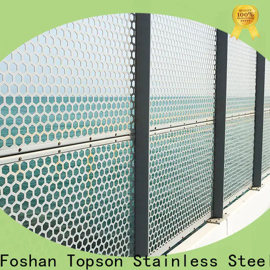 Topson good design outdoor decorative metal privacy screens export for landscape architecture
