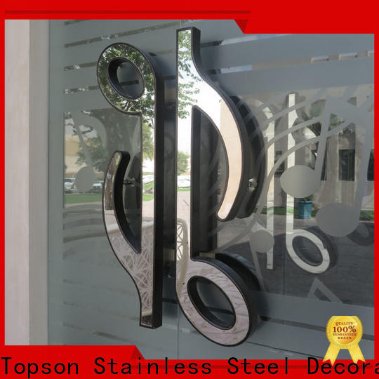 Topson reliable steel double entry doors for home manufacturers for roof decoration