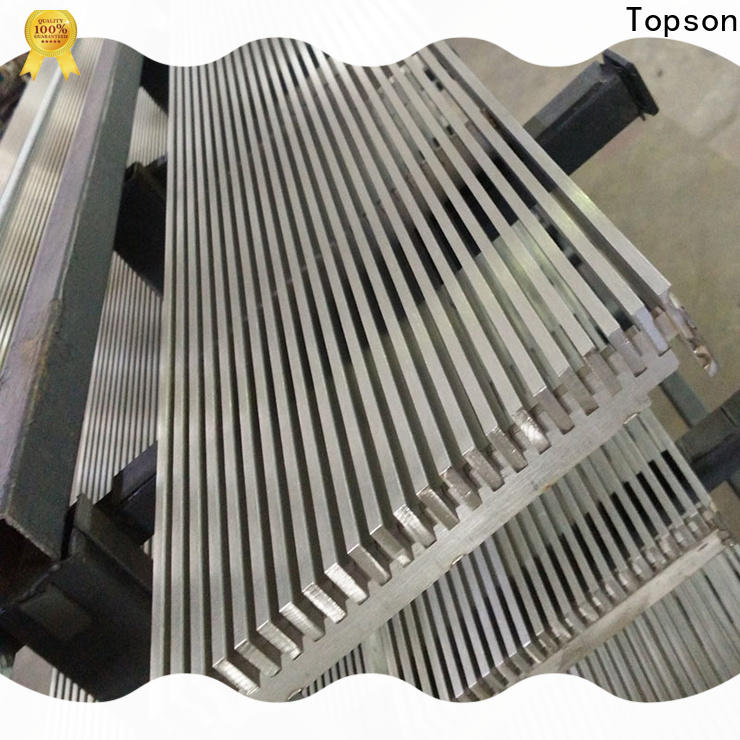 Topson high-quality steel floor grating sizes for business for hotel
