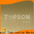 Topson gorgeous decorative stainless steel sheet suppliers Supply for kitchen
