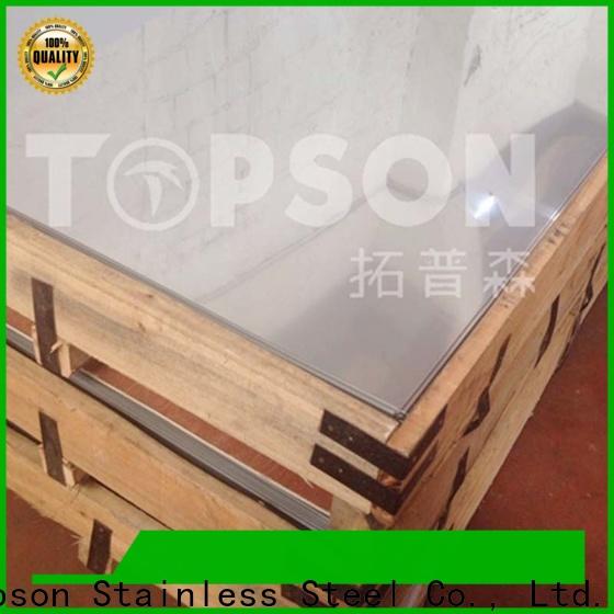 Topson material textured stainless sheet for kitchen