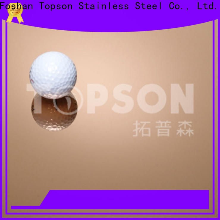 Topson sheet stainless sheets for sale company for vanity cabinet decoration