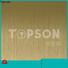 Topson gorgeous stainless steel sheet panels for floor