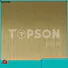 Topson gorgeous stainless steel sheet panels for floor
