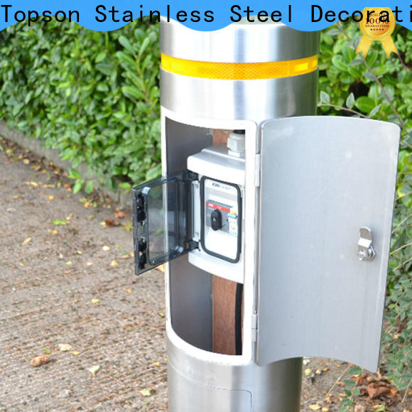 Topson steel steel bollard lights manufacturers for office