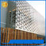Topson screens perforated metal screen panels company for curtail wall