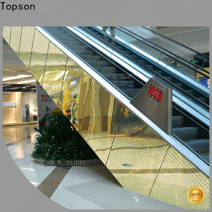Topson elevator cladding materials pdf Supply for shopping mall