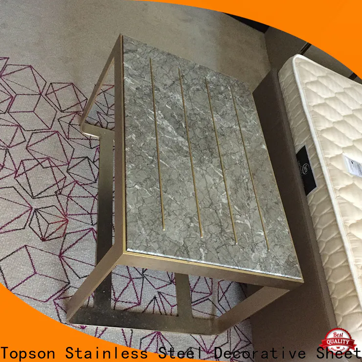 Topson New cheap metal garden table and chairs manufacturers for outdoor
