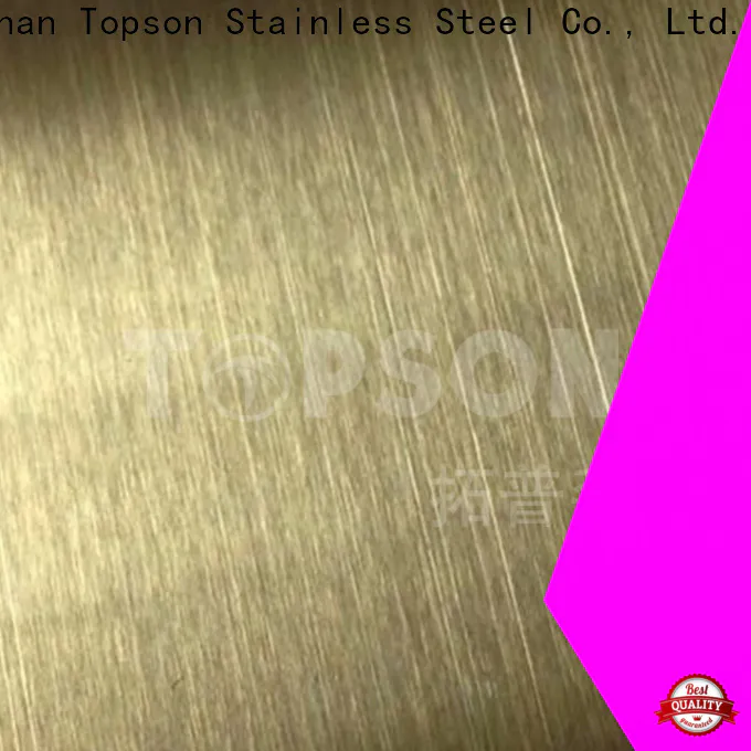Topson brushed brushed stainless steel strip Supply for floor