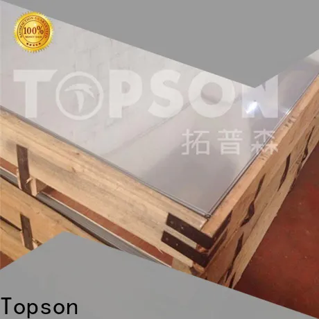 Topson gorgeous stainless steel plate suppliers for kitchen