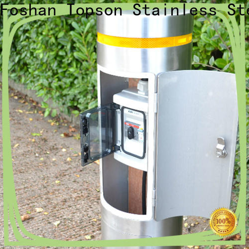 Topson high-tech folding security bollards manufacturers for tower