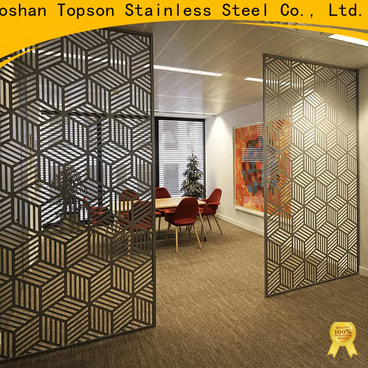 Topson panels stainless steel screen manufacturer for curtail wall
