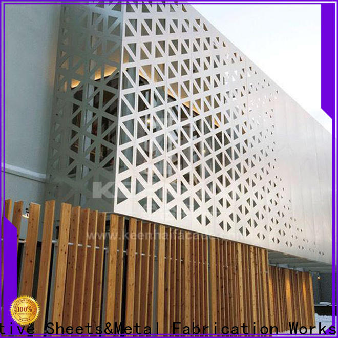 Wholesale decorative metal screen screendecorative company for building faced