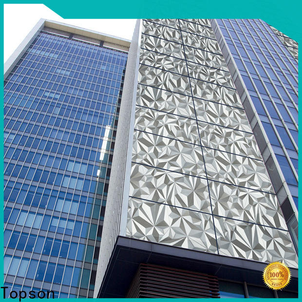 Topson Best stainless steel wall cladding systems for wall
