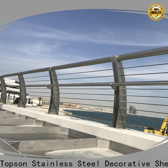 advanced technology stainless steel pipe handrail bridge Suppliers for tower