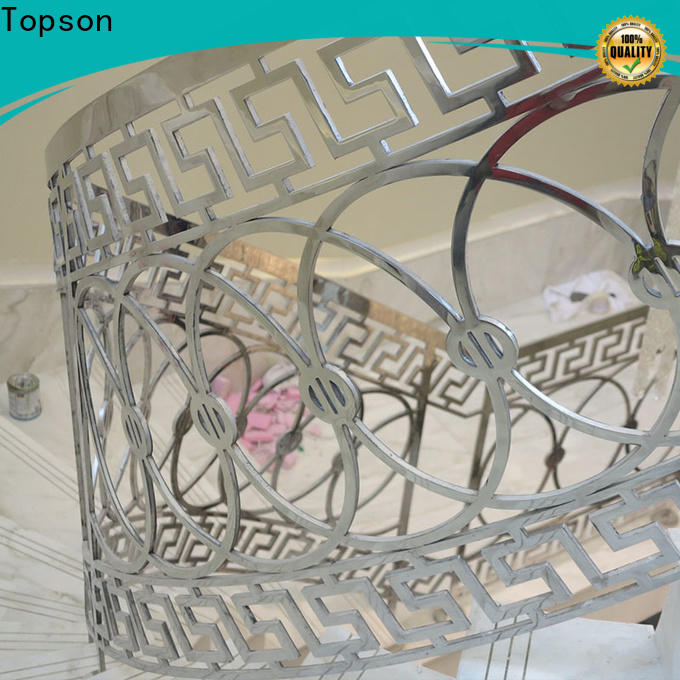 popular stainless steel glass balcony railing designs curved for business for mall