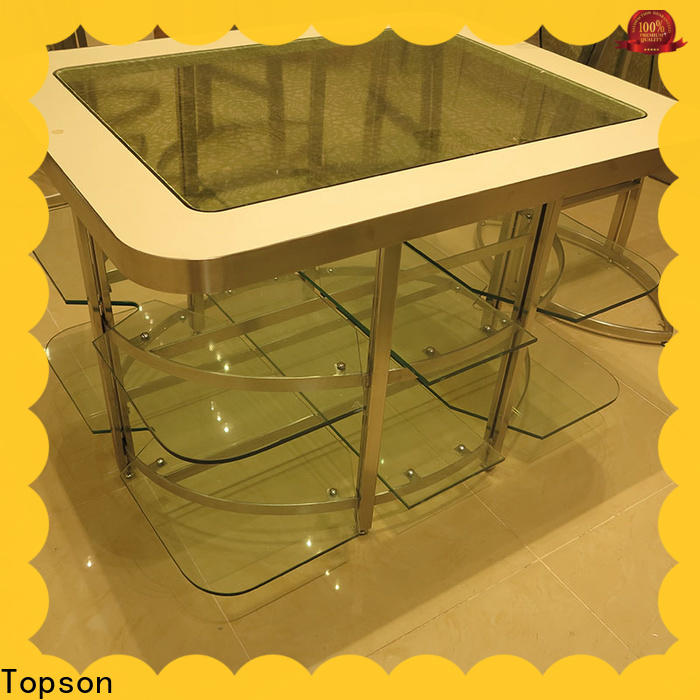 Topson cabinets metal and glass garden furniture manufacturers for outdoor wall cladding