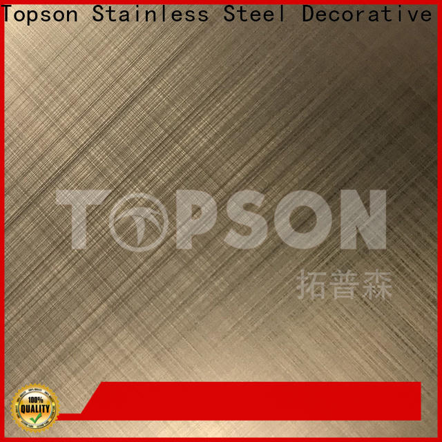 Topson good-looking stainless steel sheets for business for handrail