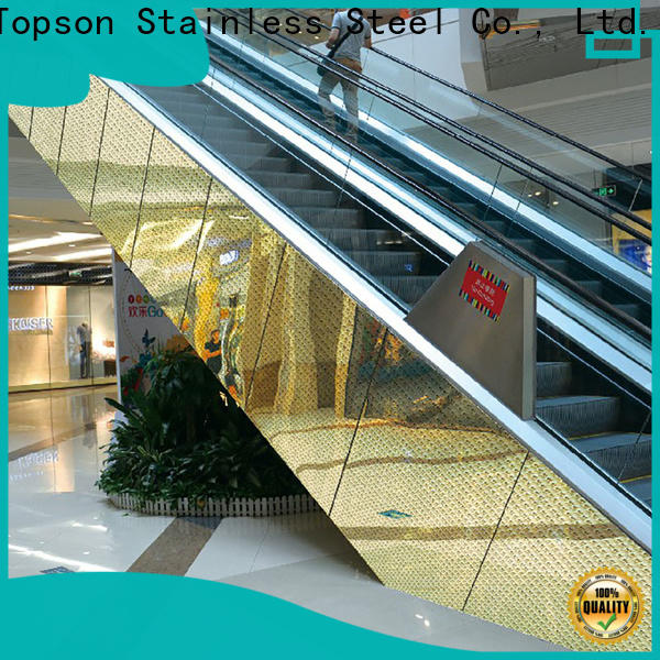 Topson Custom stainless cladding Suppliers for elevator