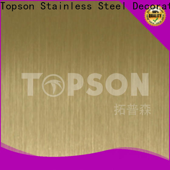 Topson New decorative stainless steel factory for elevator for escalator decoration